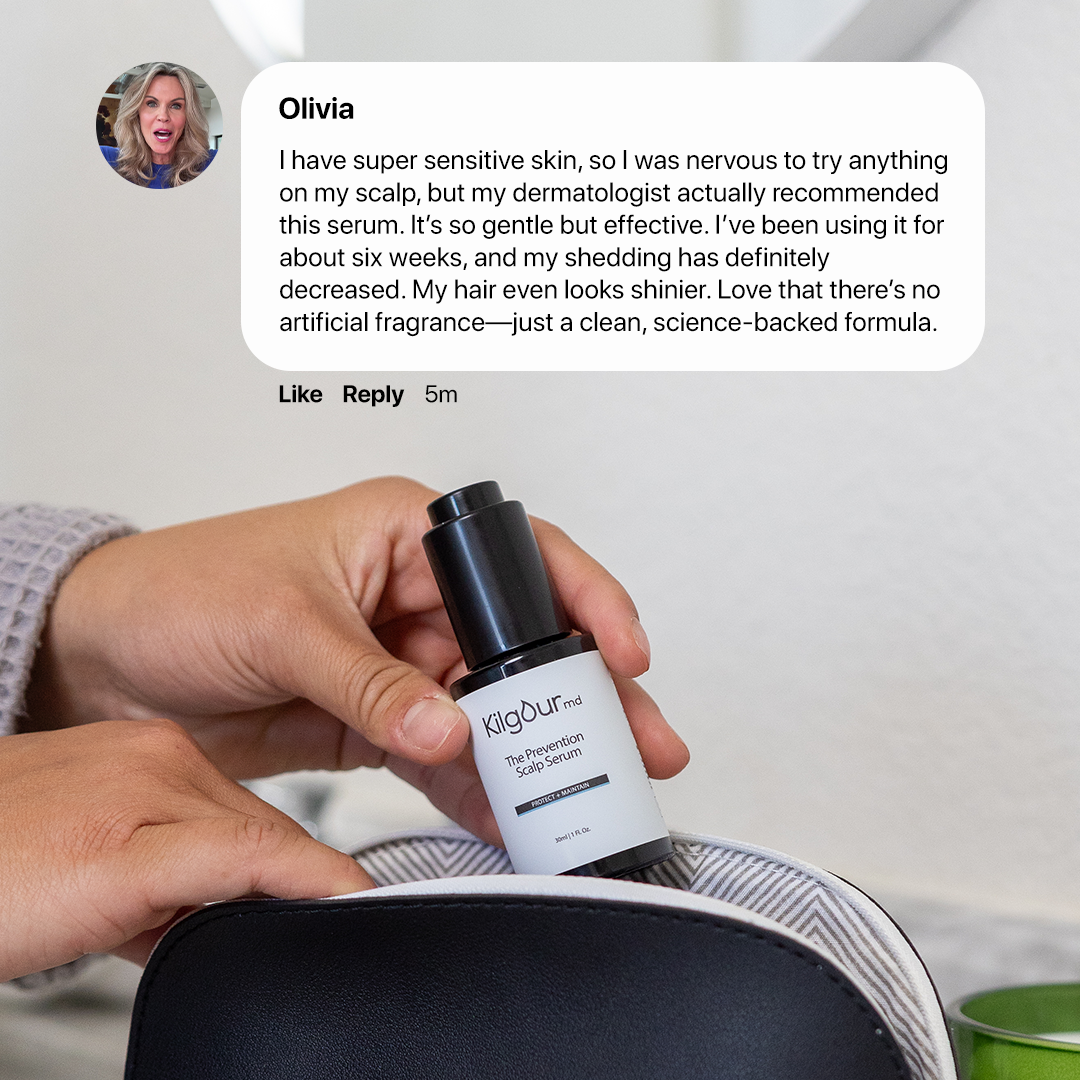 Scalp Serum For Hair Growth - Best Serum For Hair Loss - KilgourMD